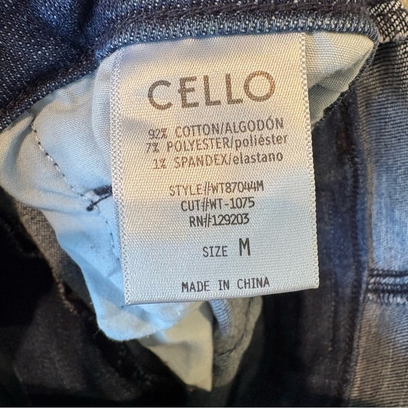 Cello Y2K Grunge Fringe Boho Overalls Sz M - Picture 9 of 10